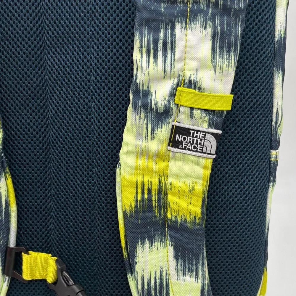 The North Face Black Yellow Patterned Backpack TOT8551F